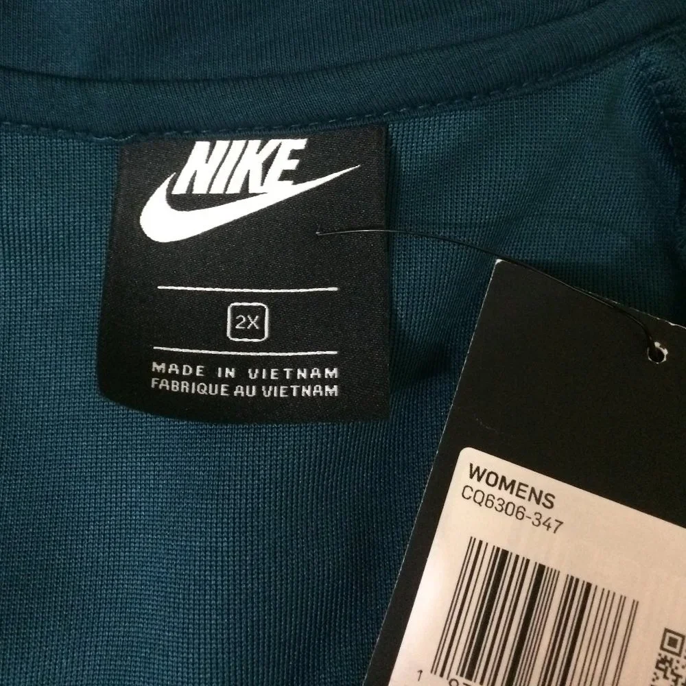 Nike Women's Logo Tape Full Zip Hoodie 2X